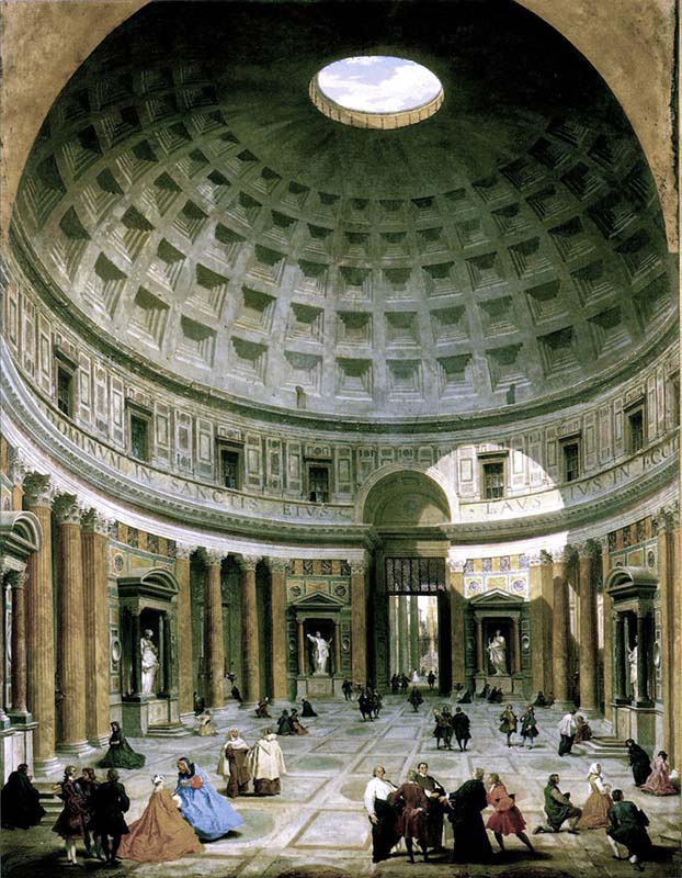 The Interior of the Pantheon